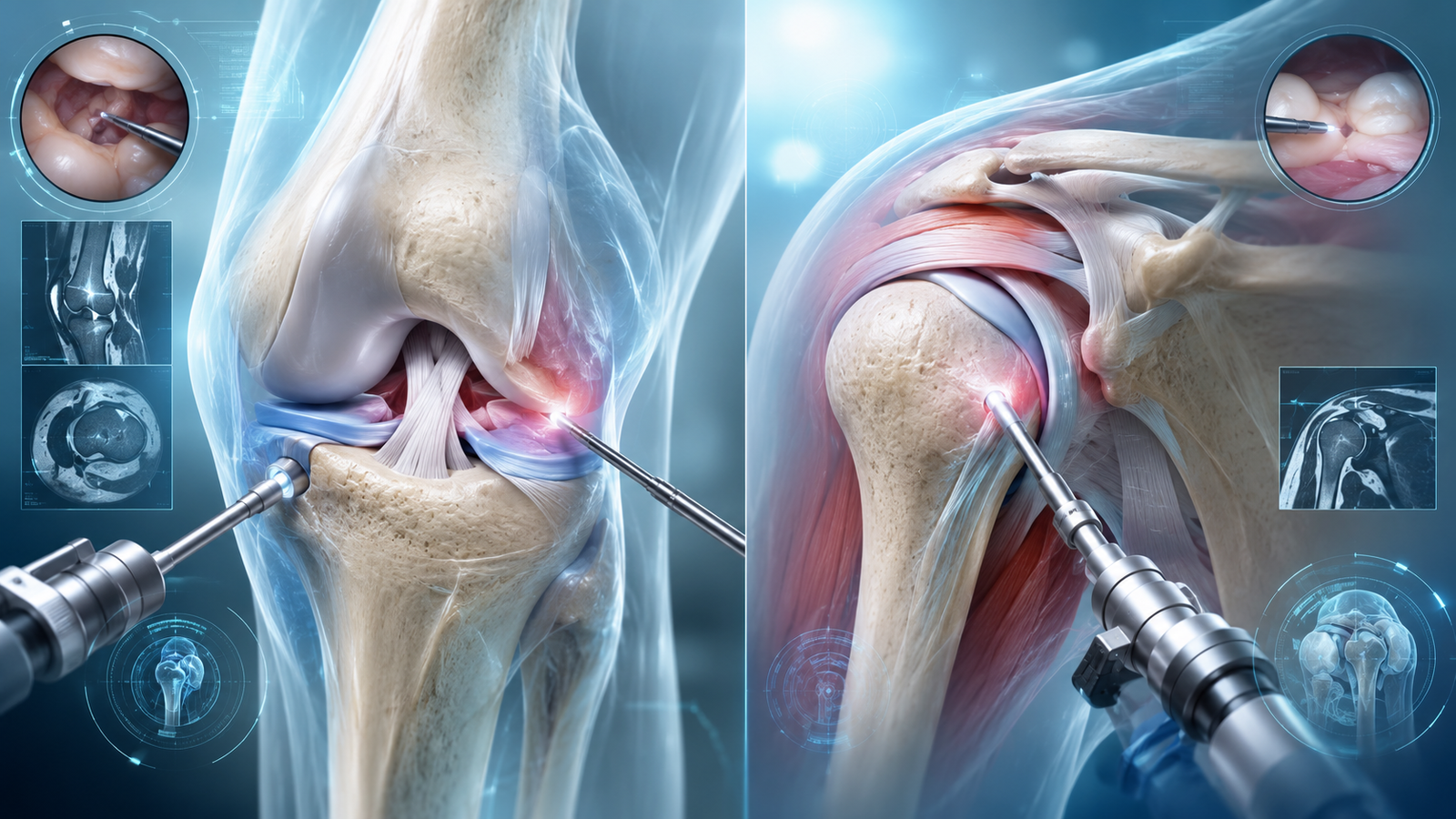 Arthroscopy key hole surgery for knee and shoulder injuries in Pune