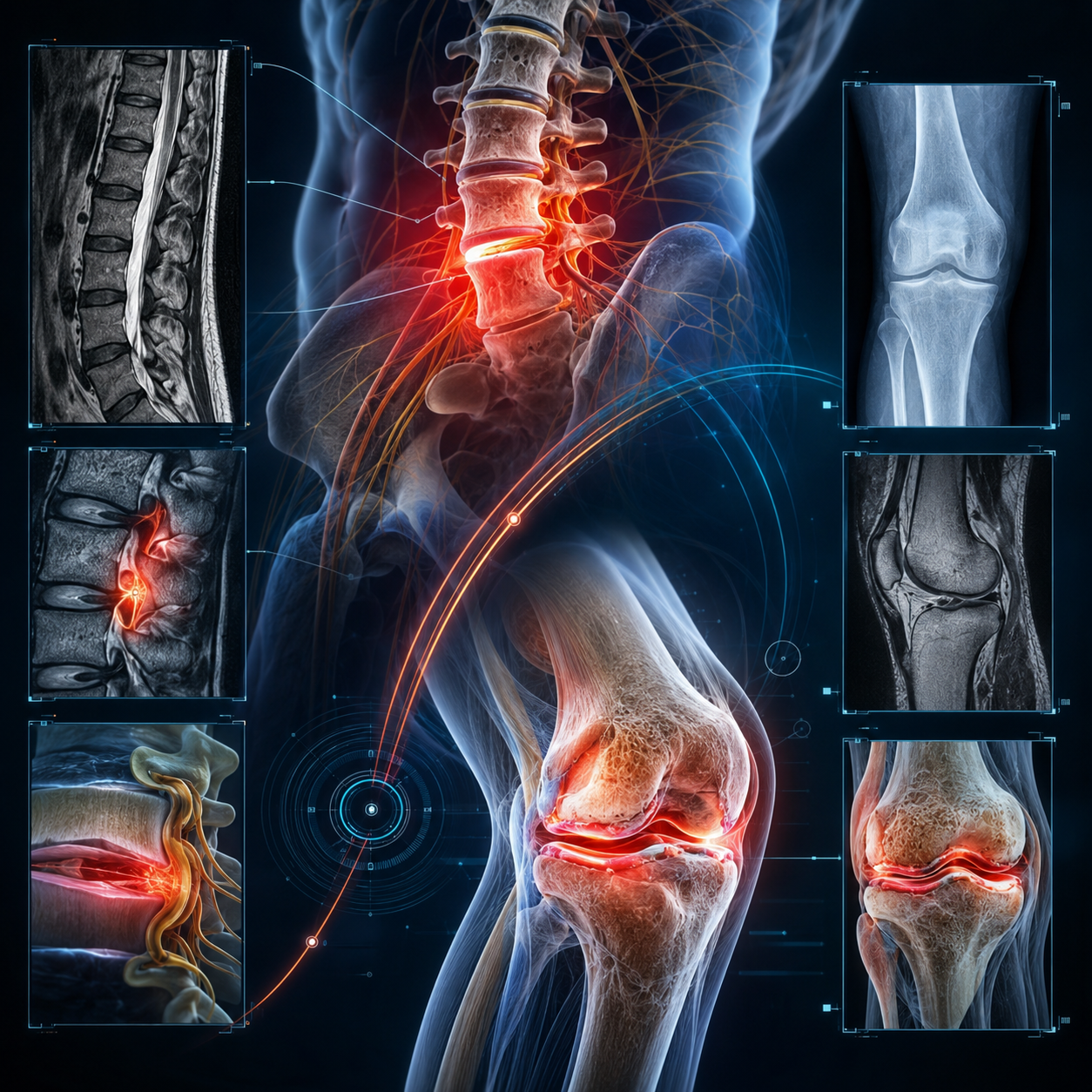 Back Pain & Knee Pain (Arthritis)